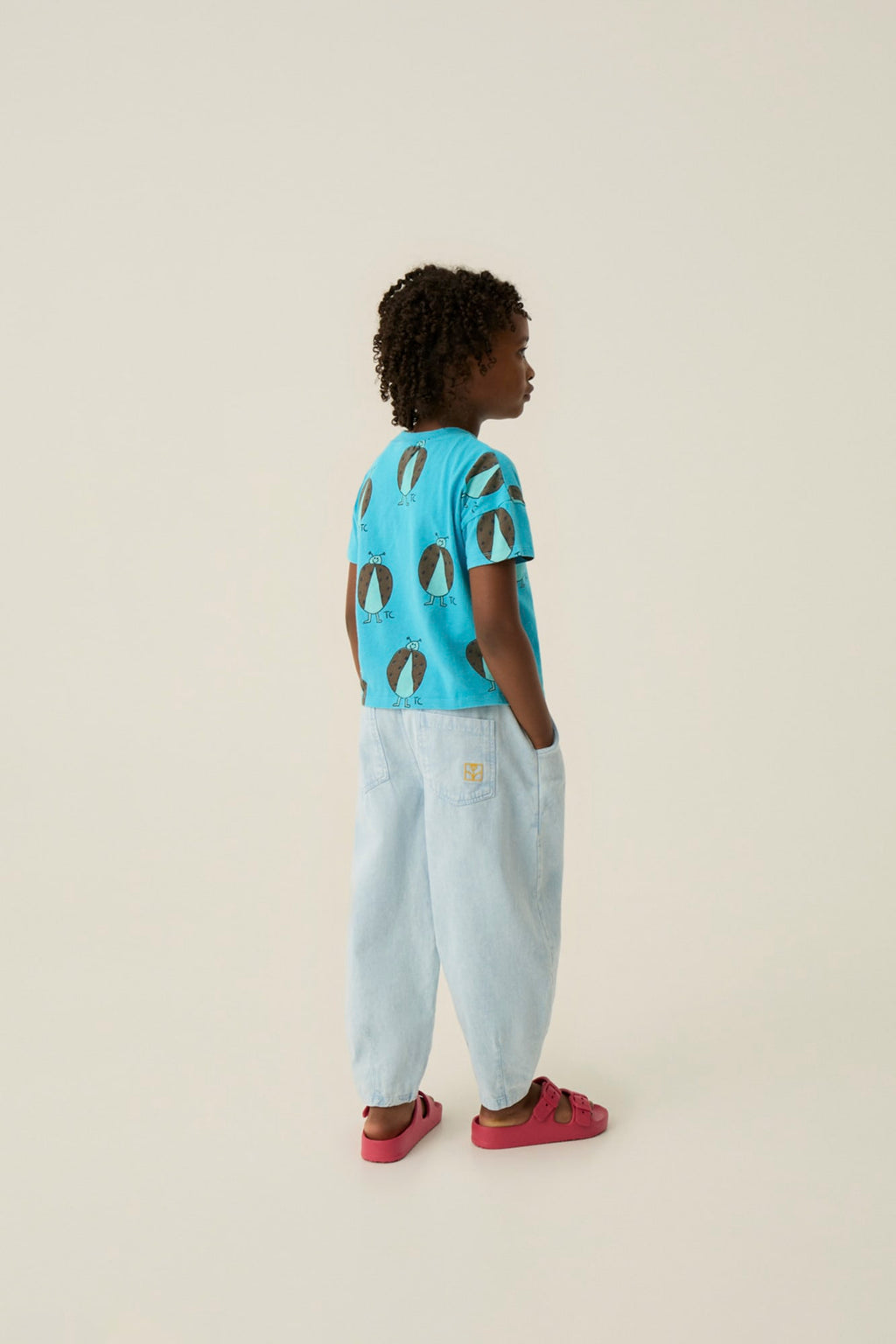 Camiseta Azul Ladybug Allover