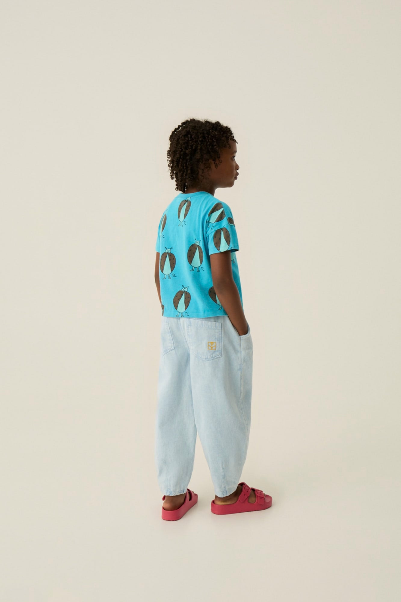 Camiseta Azul Ladybug Allover