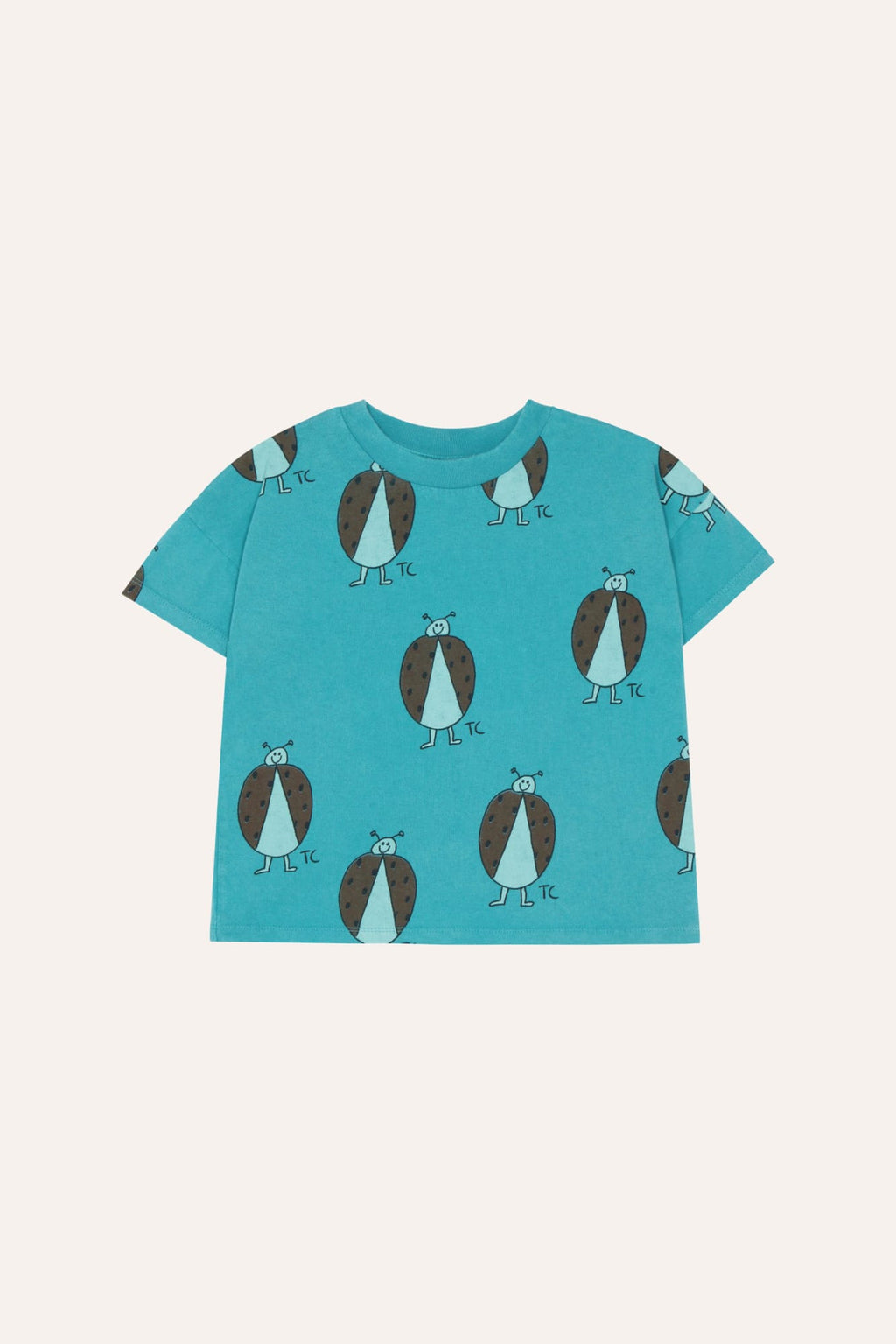 Camiseta Azul Ladybug Allover