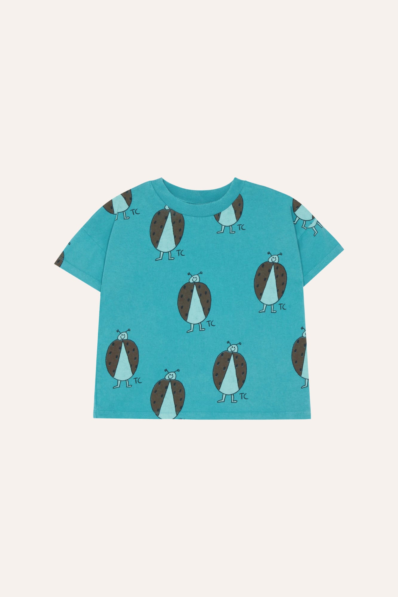 Camiseta Azul Ladybug Allover