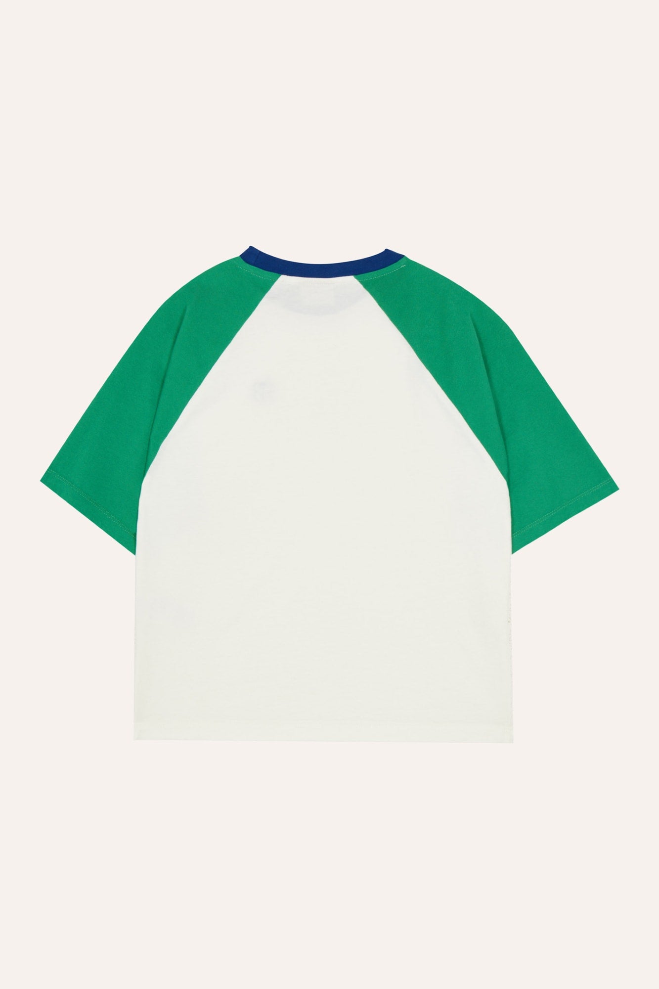 Camiseta Color Block Verde