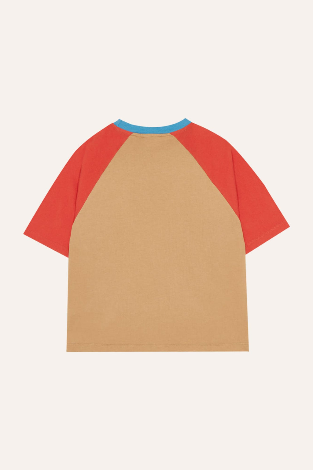Camiseta Color Block Roja