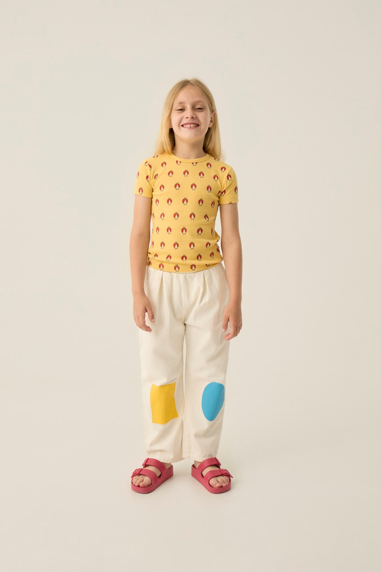 Camiseta Amarilla Ladybug Allover