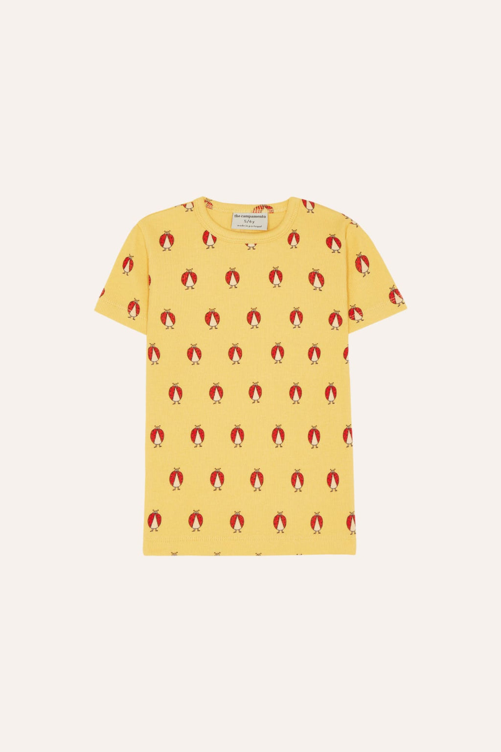 Camiseta Amarilla Ladybug Allover