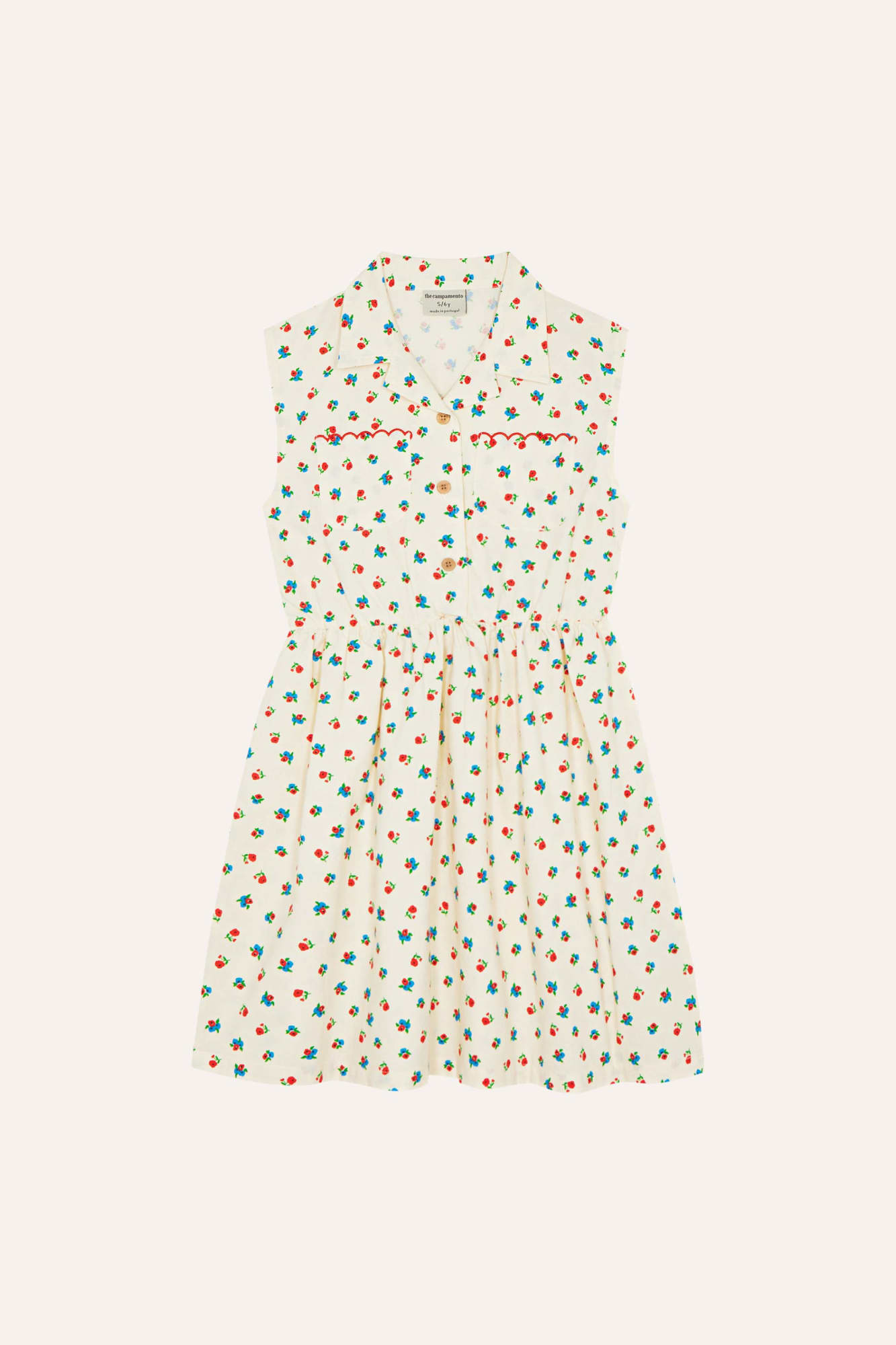 Vestido Small Flowers Allover