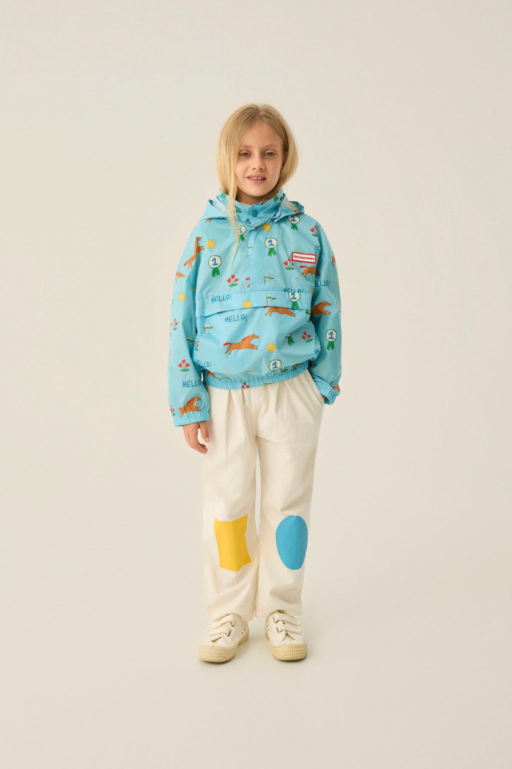 Horses Allover Windbreaker