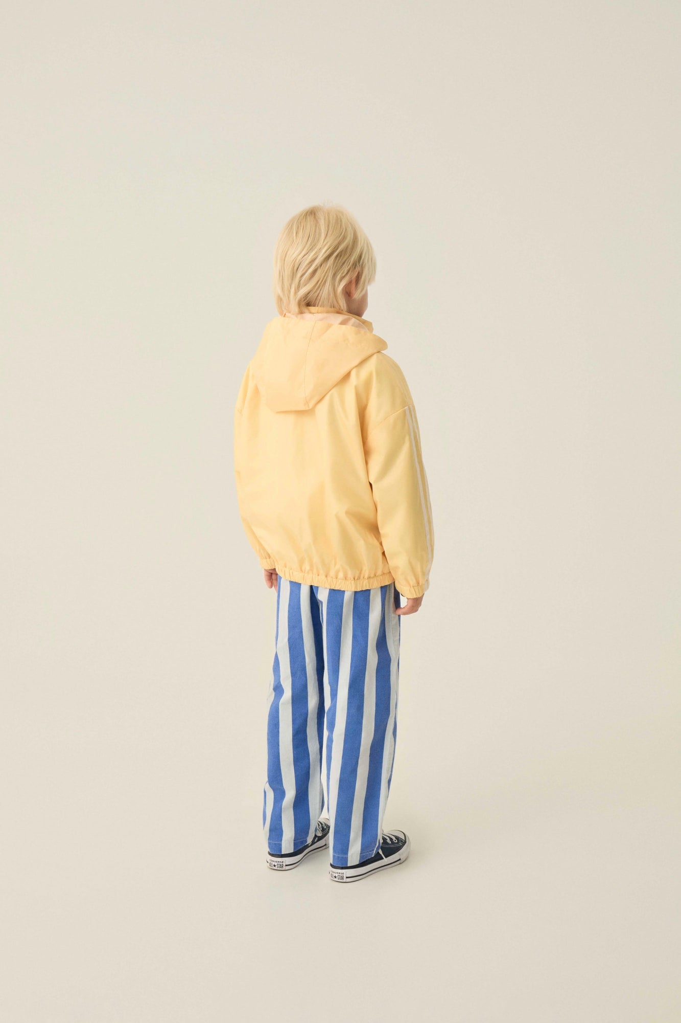 Chaqueta Amarilla Color Block