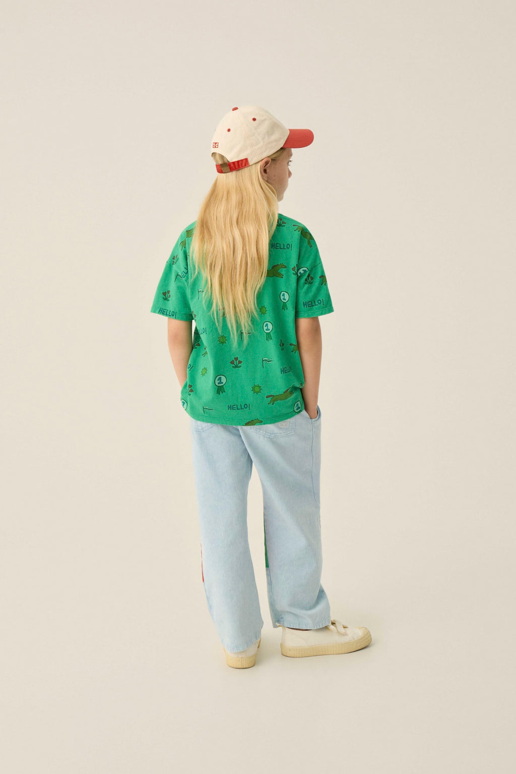 Camiseta Oversized Horses Allover