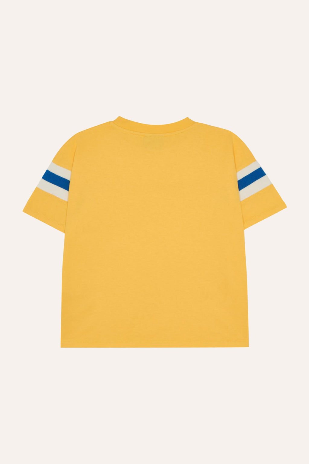 Camiseta Amarilla Bandas Bicolor