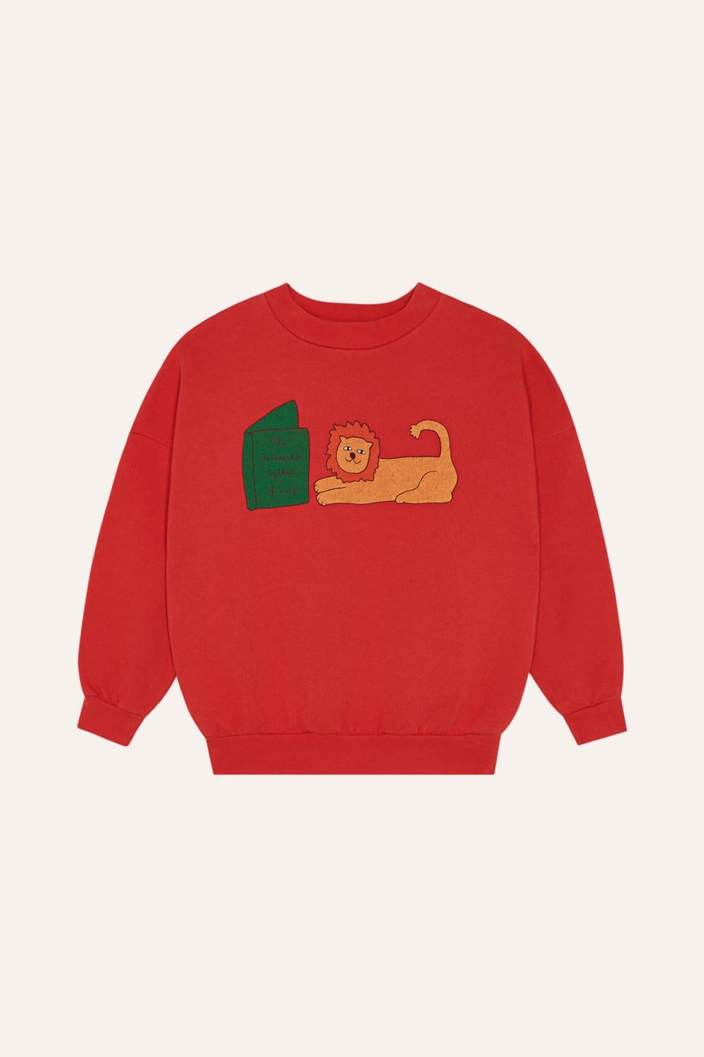 Sudadera Reading Lion