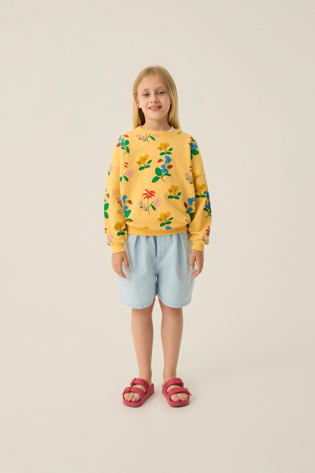 Sudadera Flowers Allover
