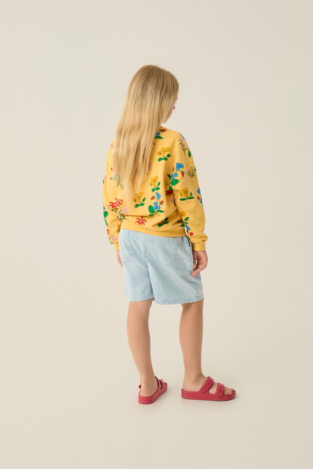 Flowers Allover Sweatshirt