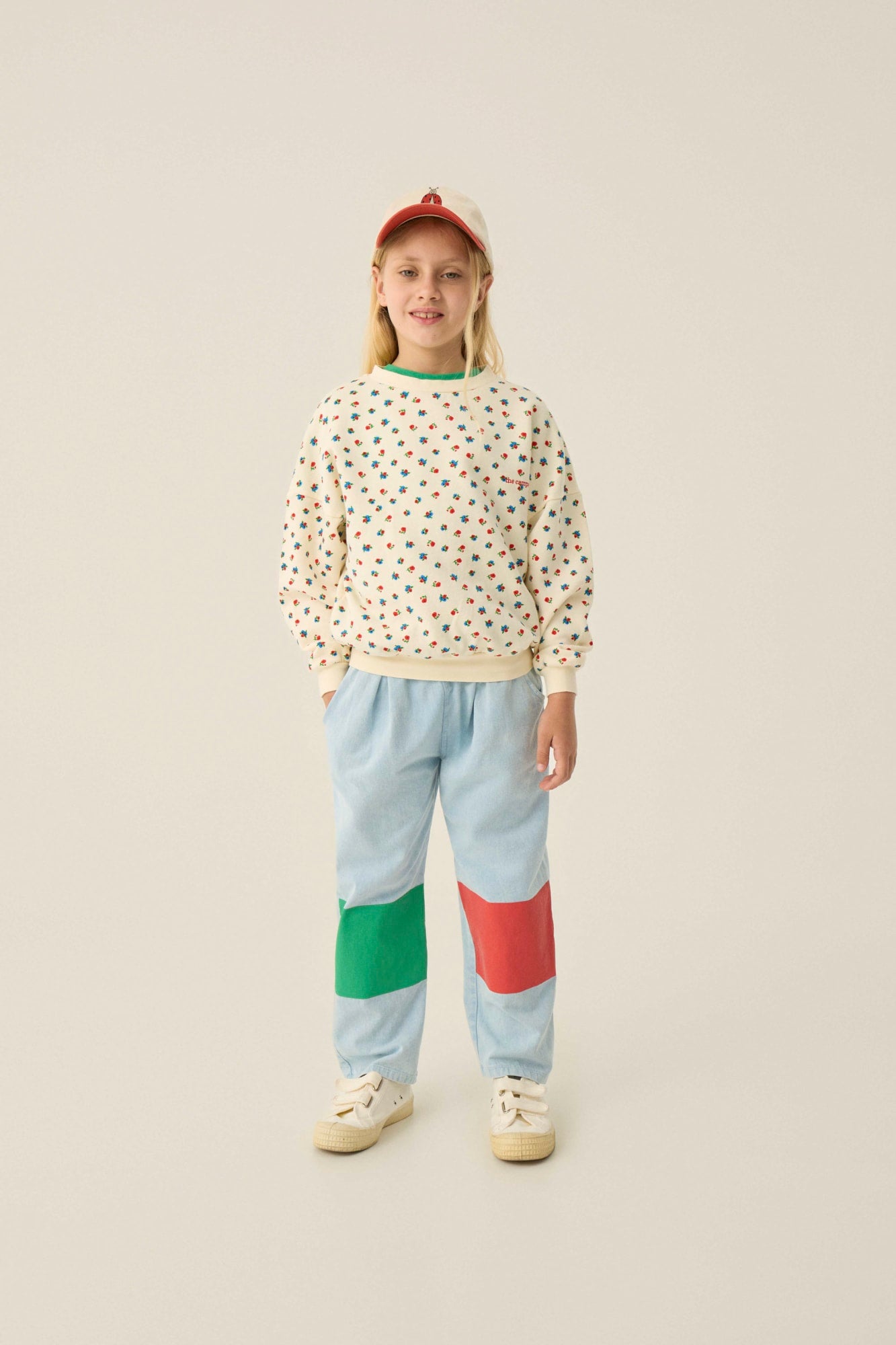 Sudadera Small Flowers Allover