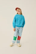 Sudadera Azul Lavada