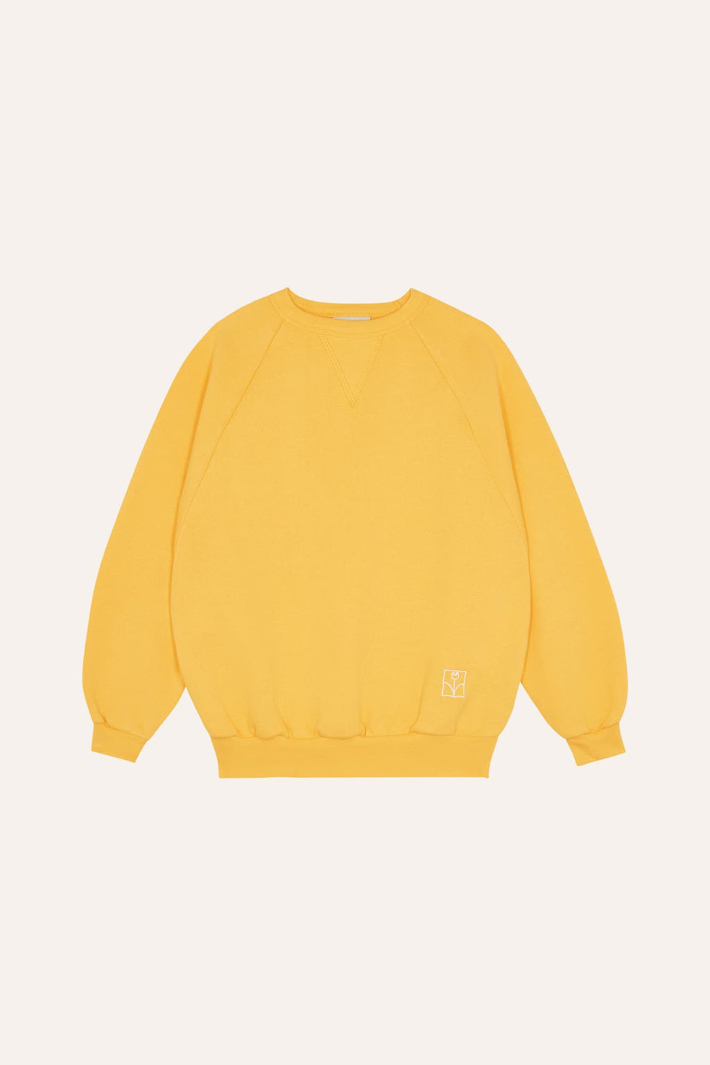 Yellow Washed Sweatshirt