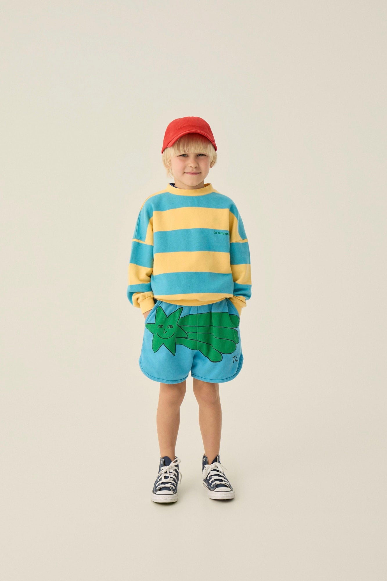 Sudadera Rayas Azules