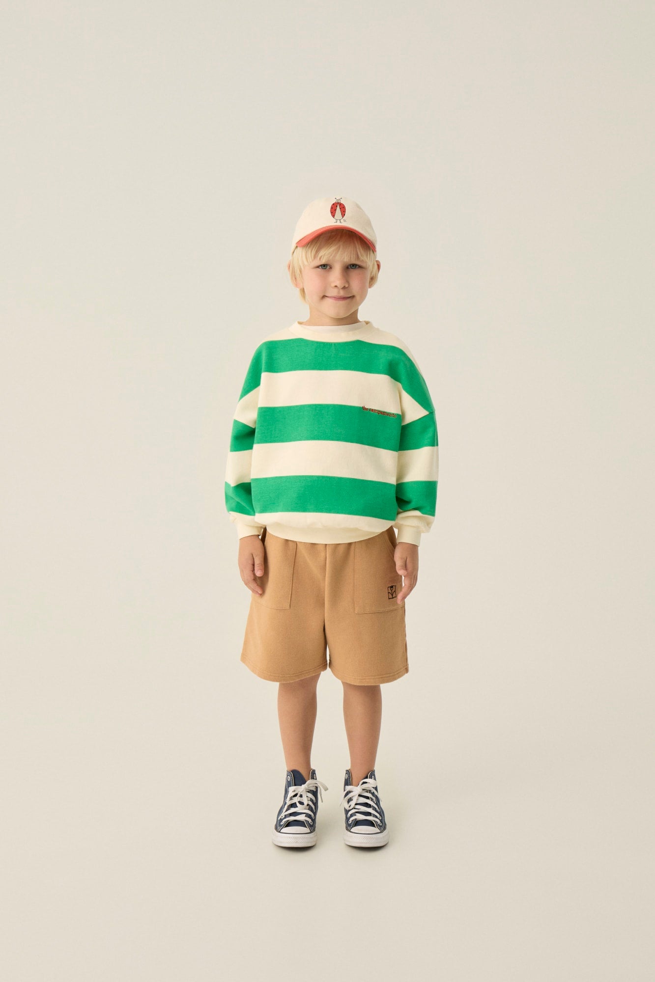 Sudadera Rayas Verdes