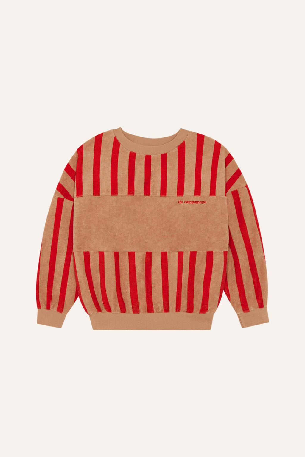 Sudadera Rayas Rojas