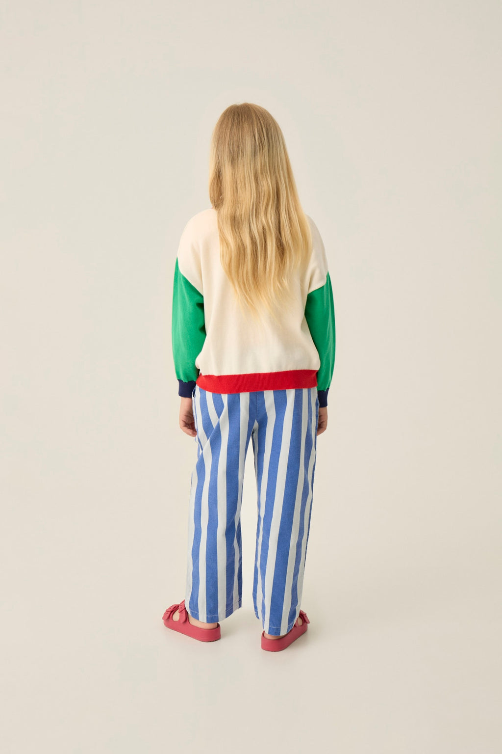 Cardigan Color Block