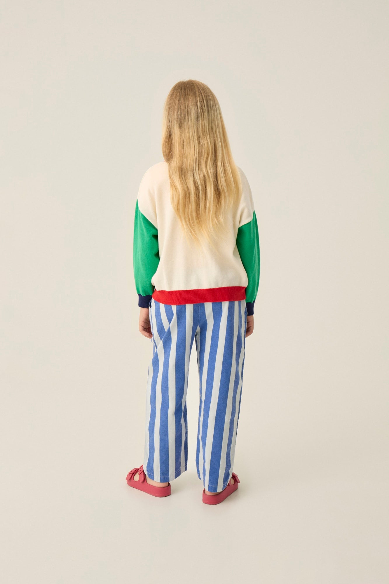 Cardigan Color Block
