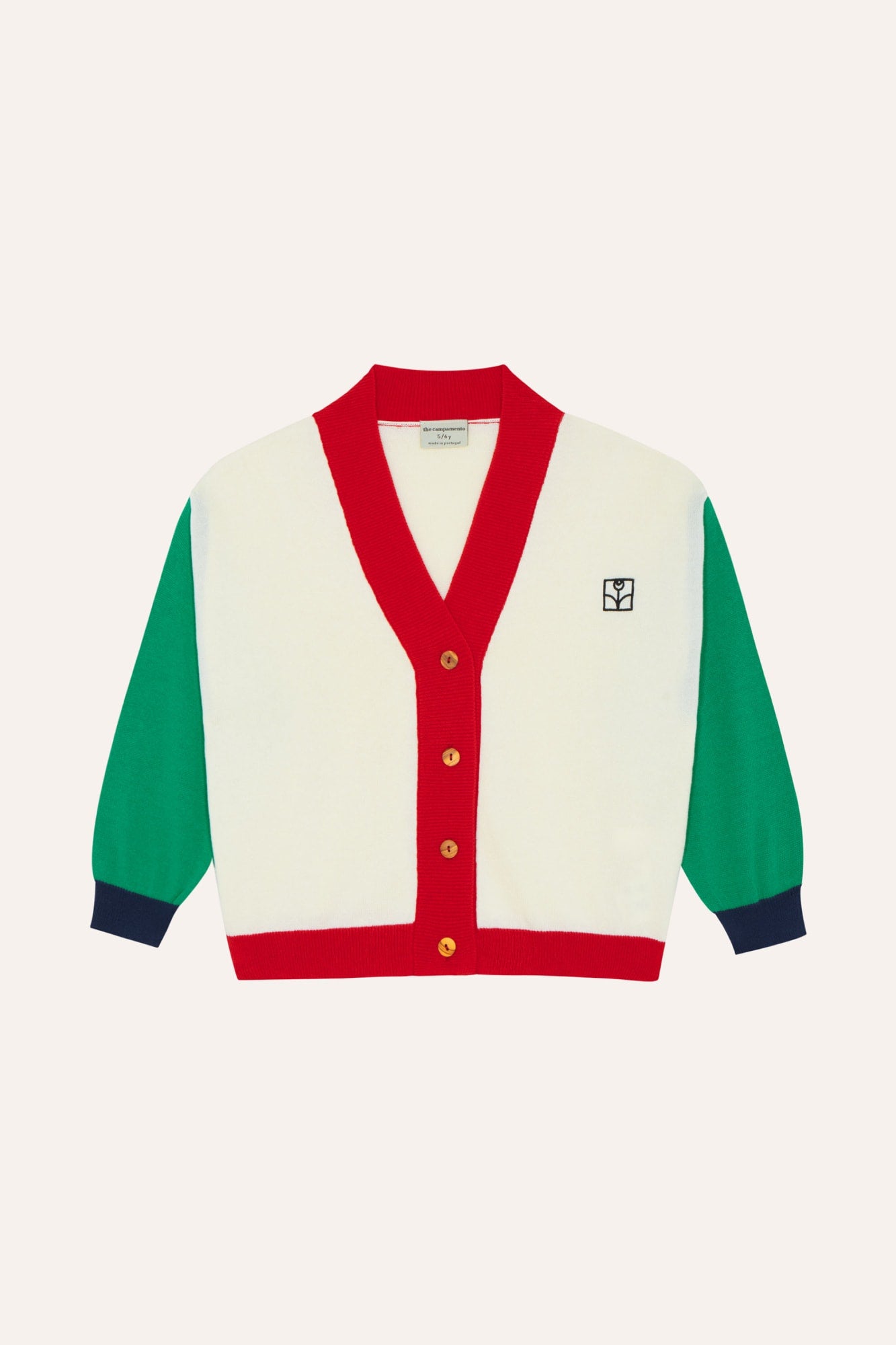 Cardigan Color Block