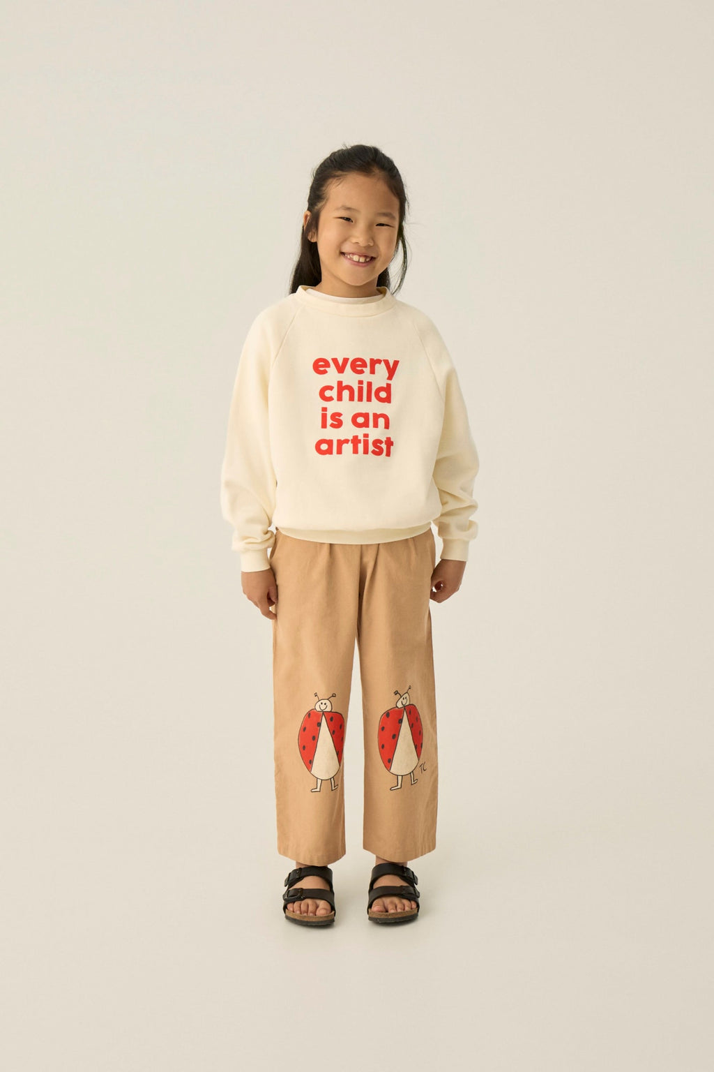 Ladybug Camel Trousers