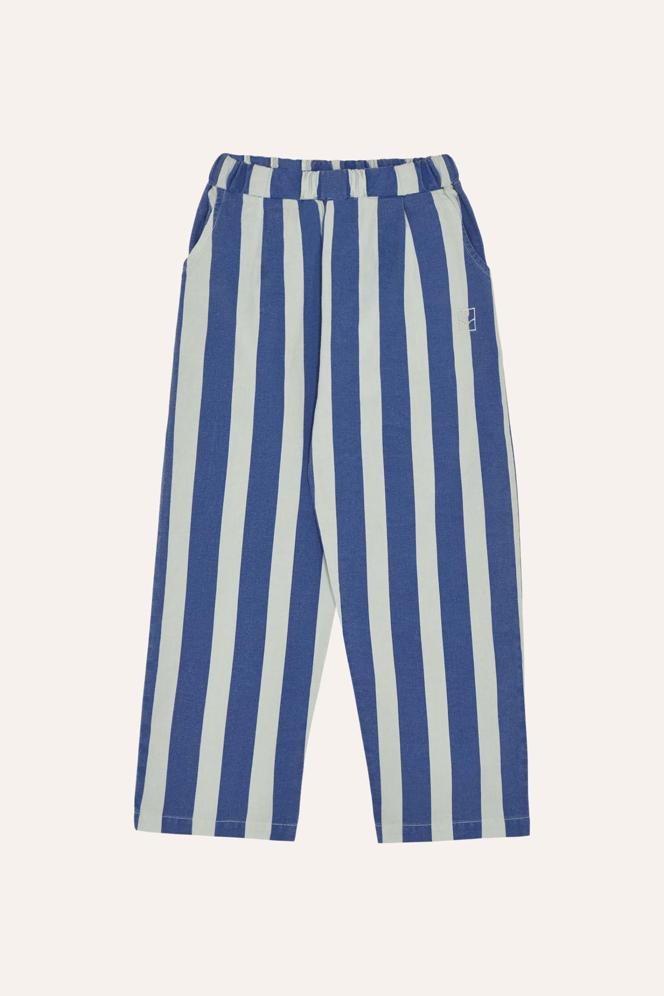 Pantalón Rayas Azules Lavado