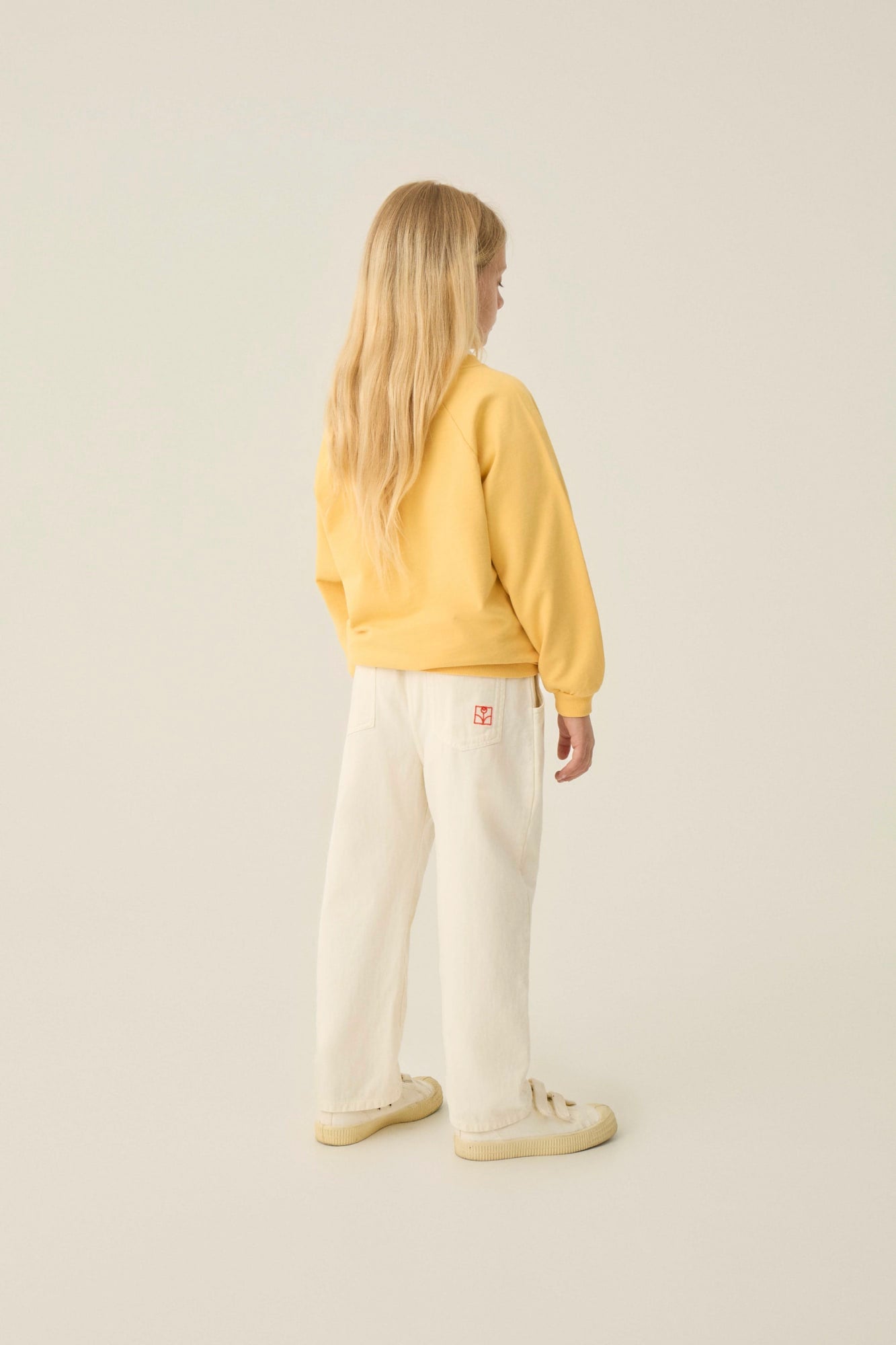 Pantalón Crudo Rodilleras Bicolor