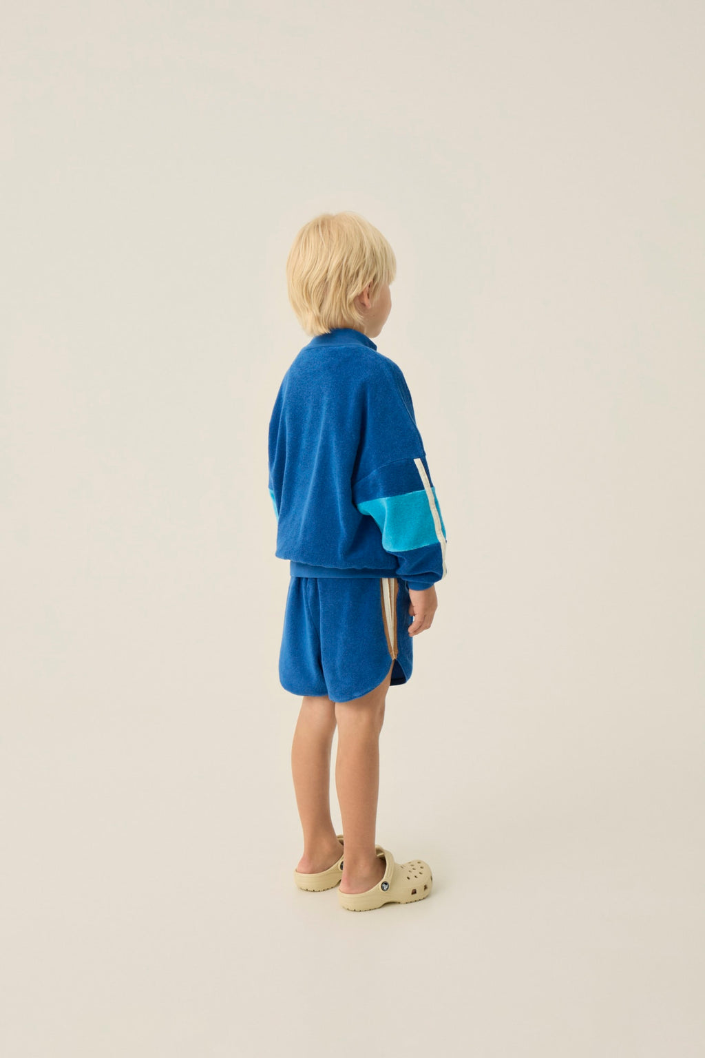 Short Azul Color Block