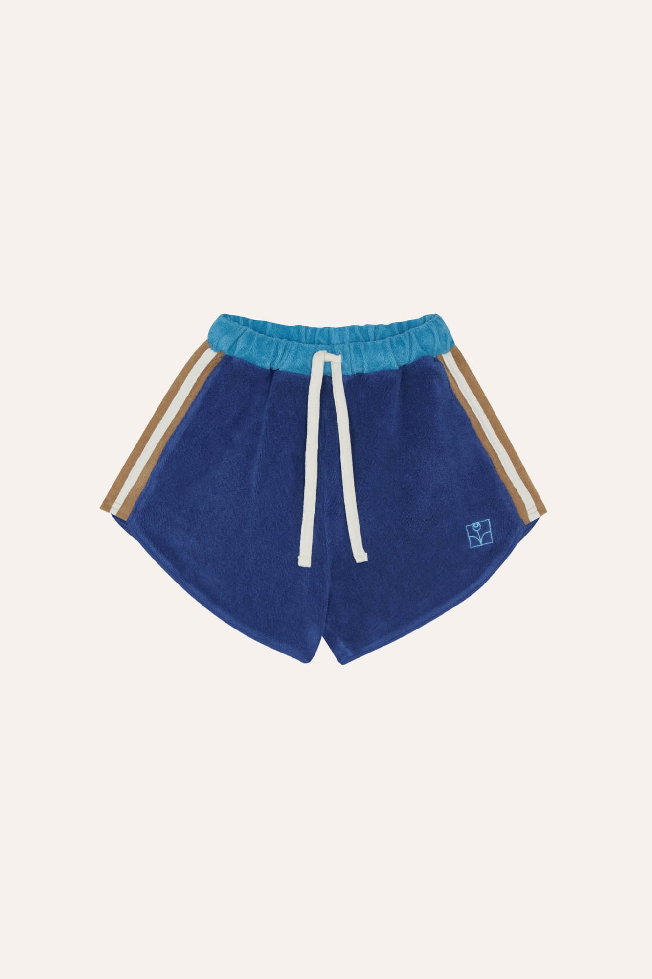 Short Azul Color Block