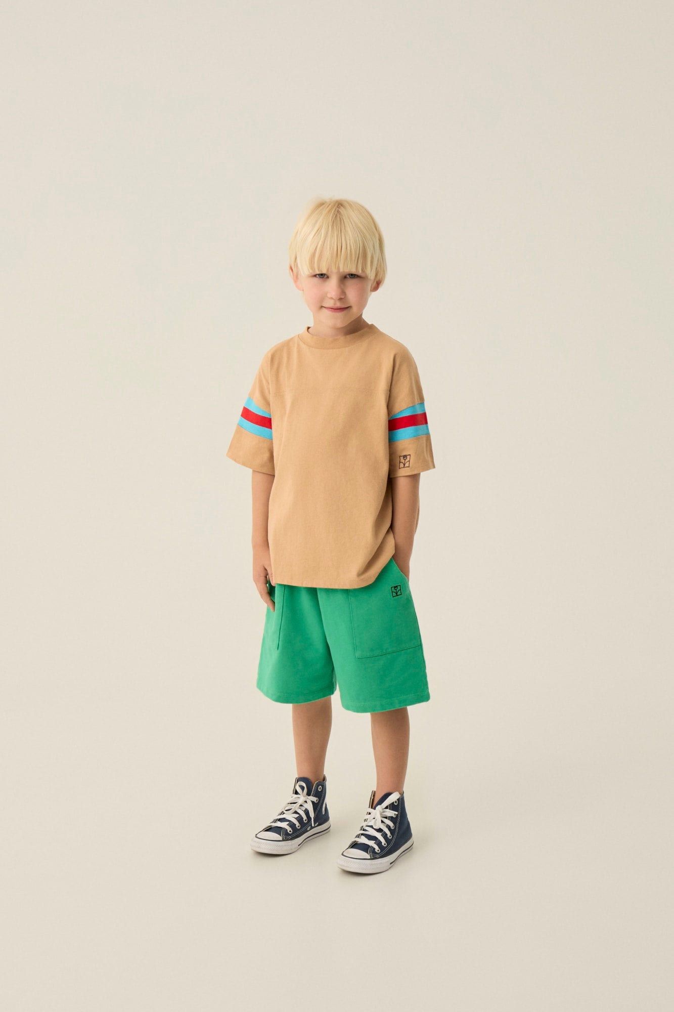 Short Verde Lavado
