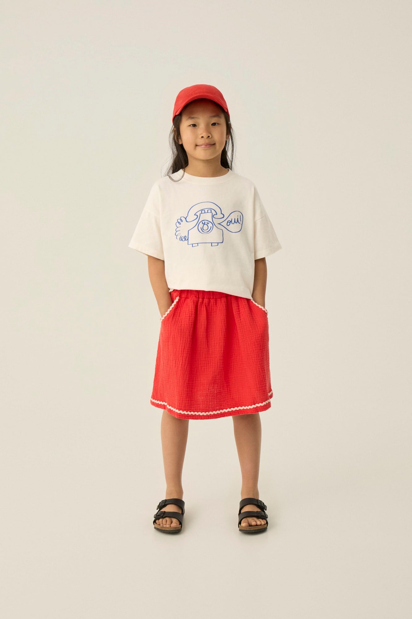 Falda Roja Bambula