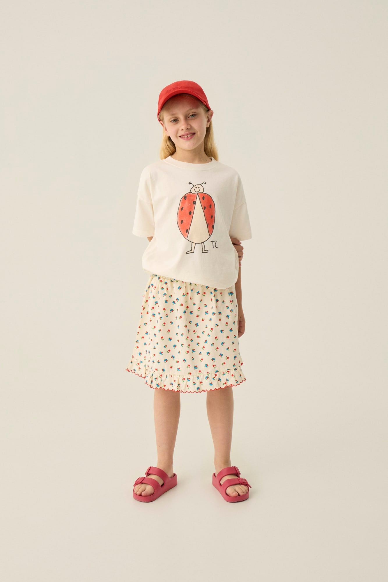 Falda Small Flowers Allover