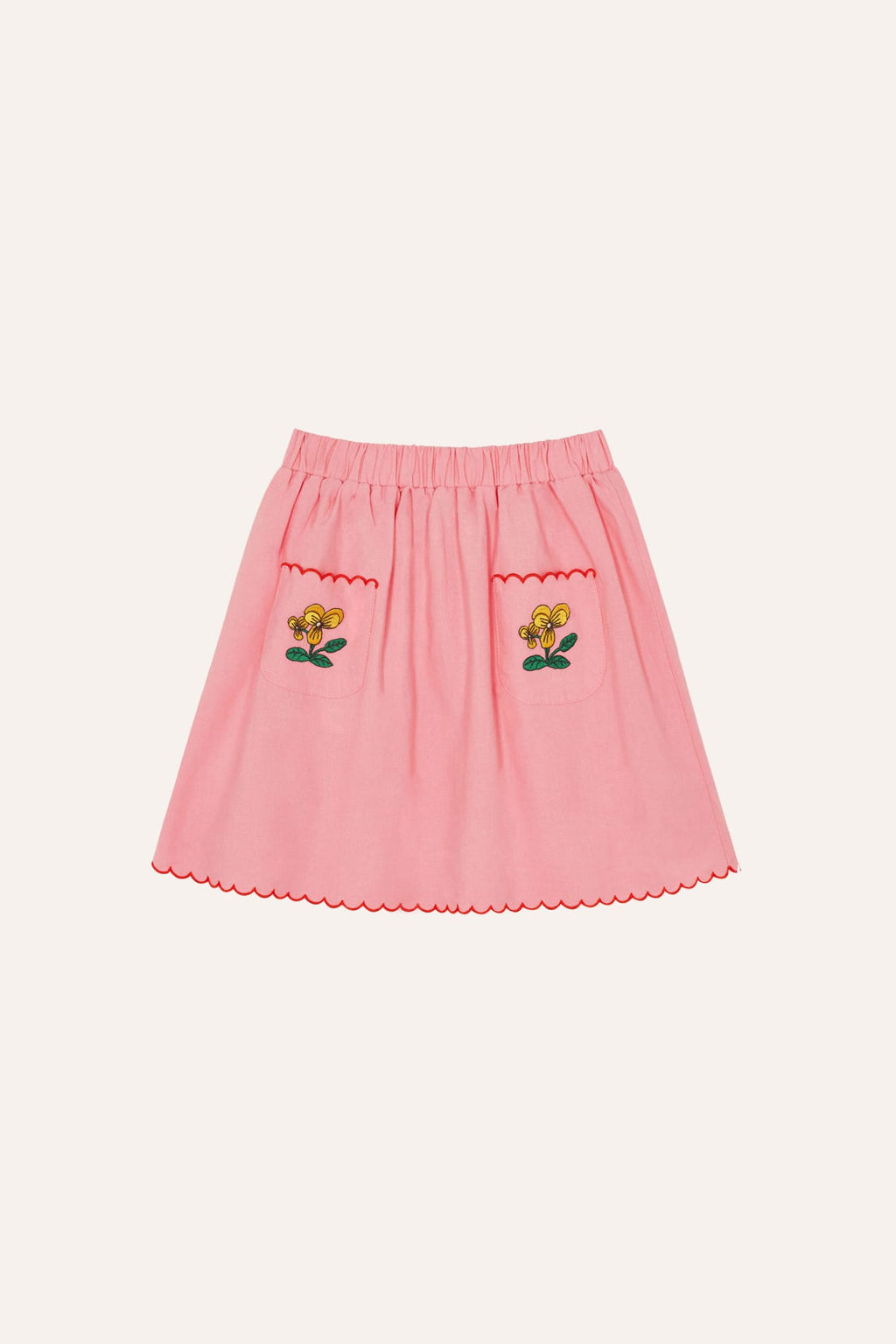 Falda Rosa Flowers