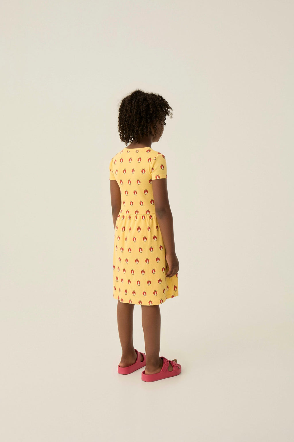 Vestido Amarillo Ladybug Allover