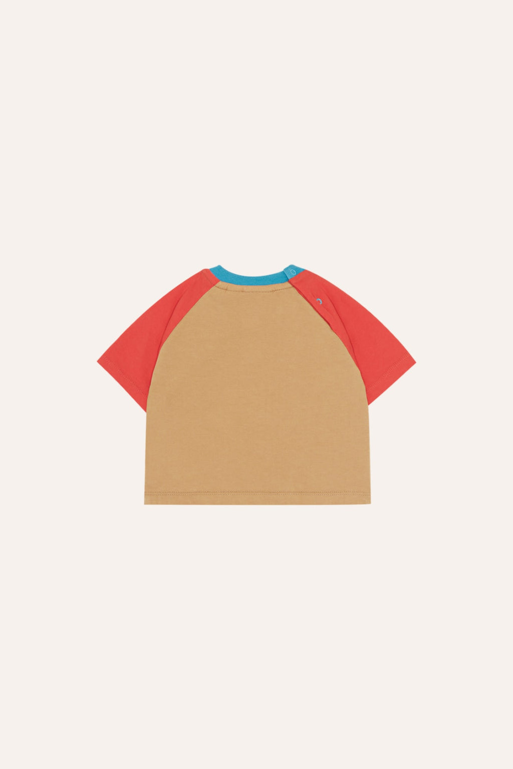 Color Block Red Baby Tshirt