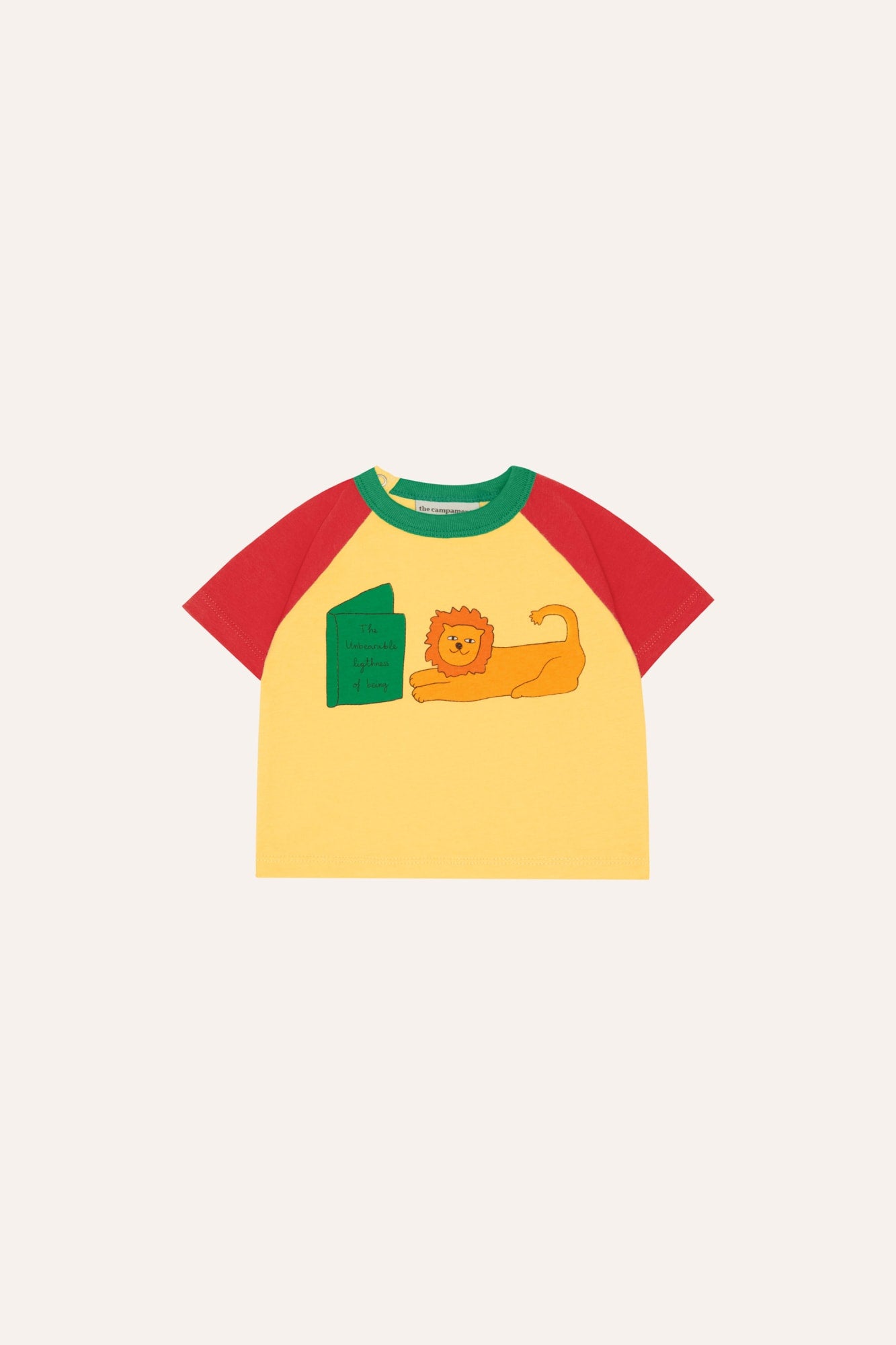 Camiseta Bebé Reading Lion