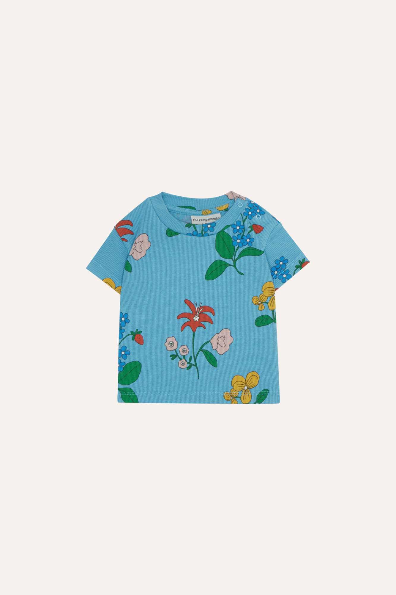 Camiseta Bebé Flowers Allover