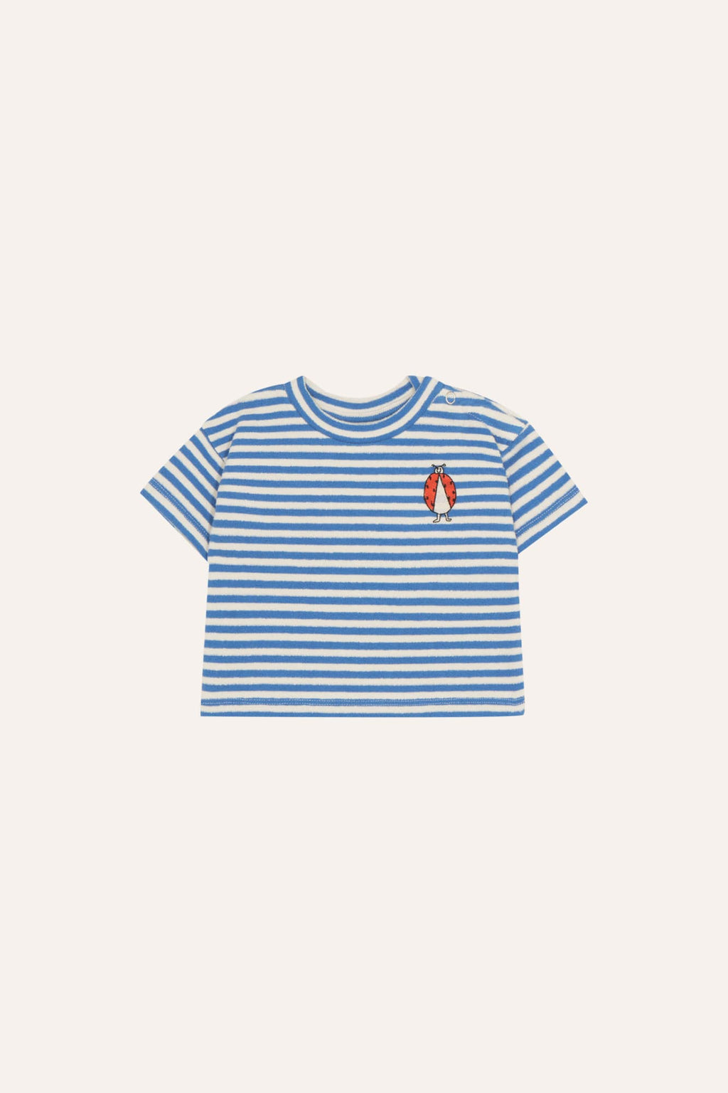 Camiseta Bebé Rayas Azules