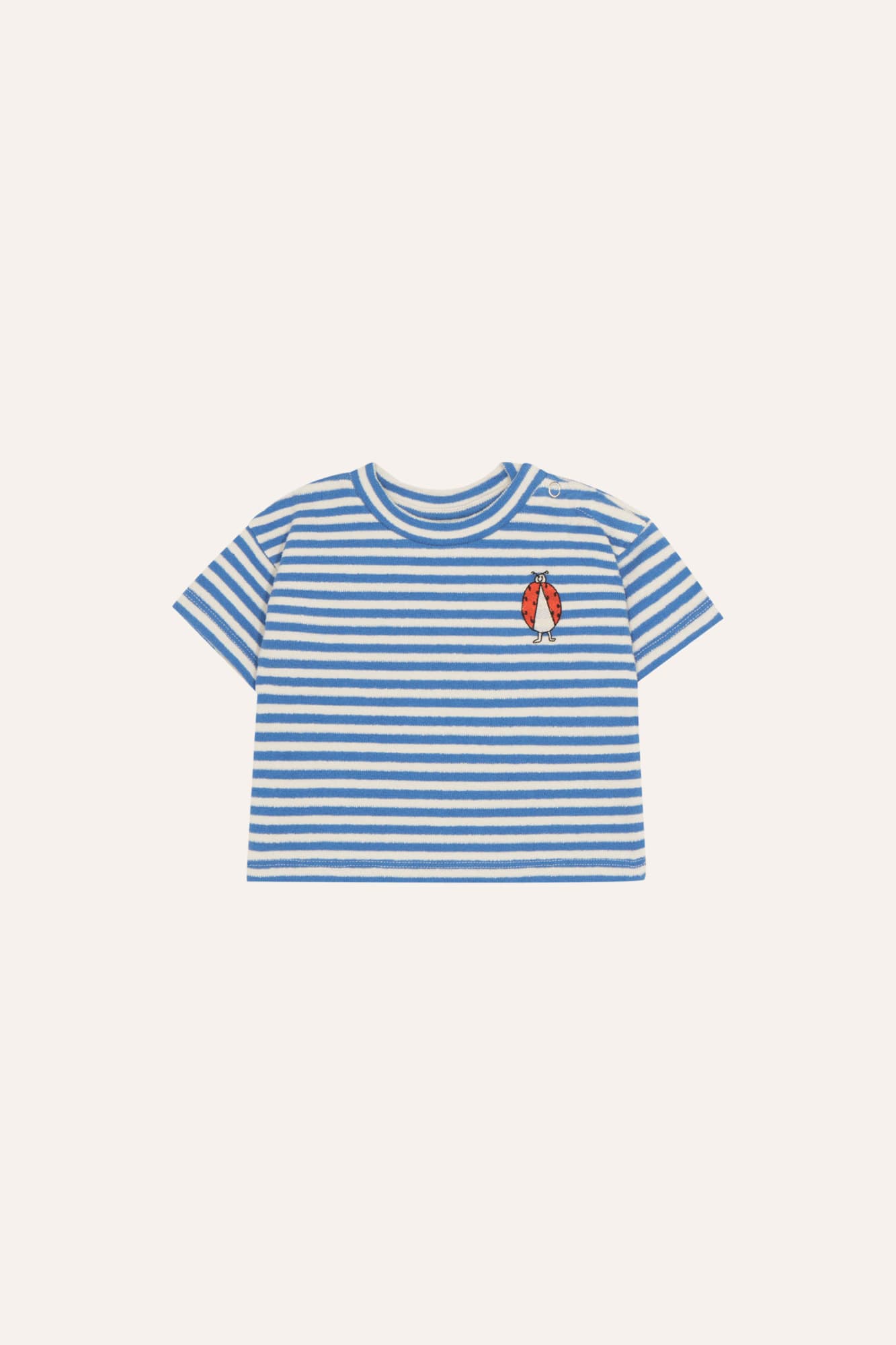 Camiseta Bebé Rayas Azules