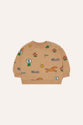 Sudadera Bebé Horses Allover