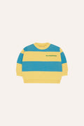 Sudadera Bebé Rayas Azules