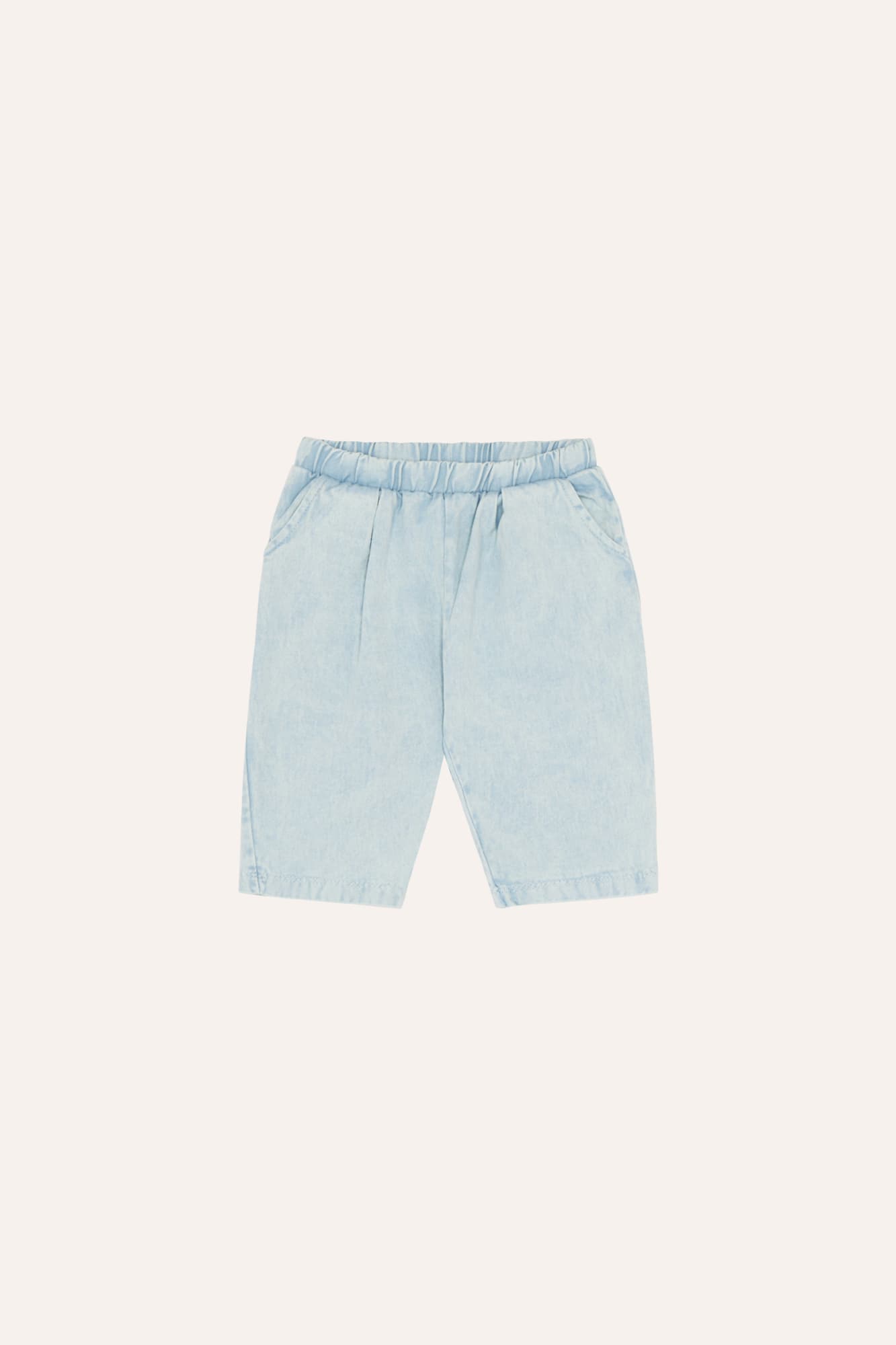 Pantalón Denim Bebé Azul Claro