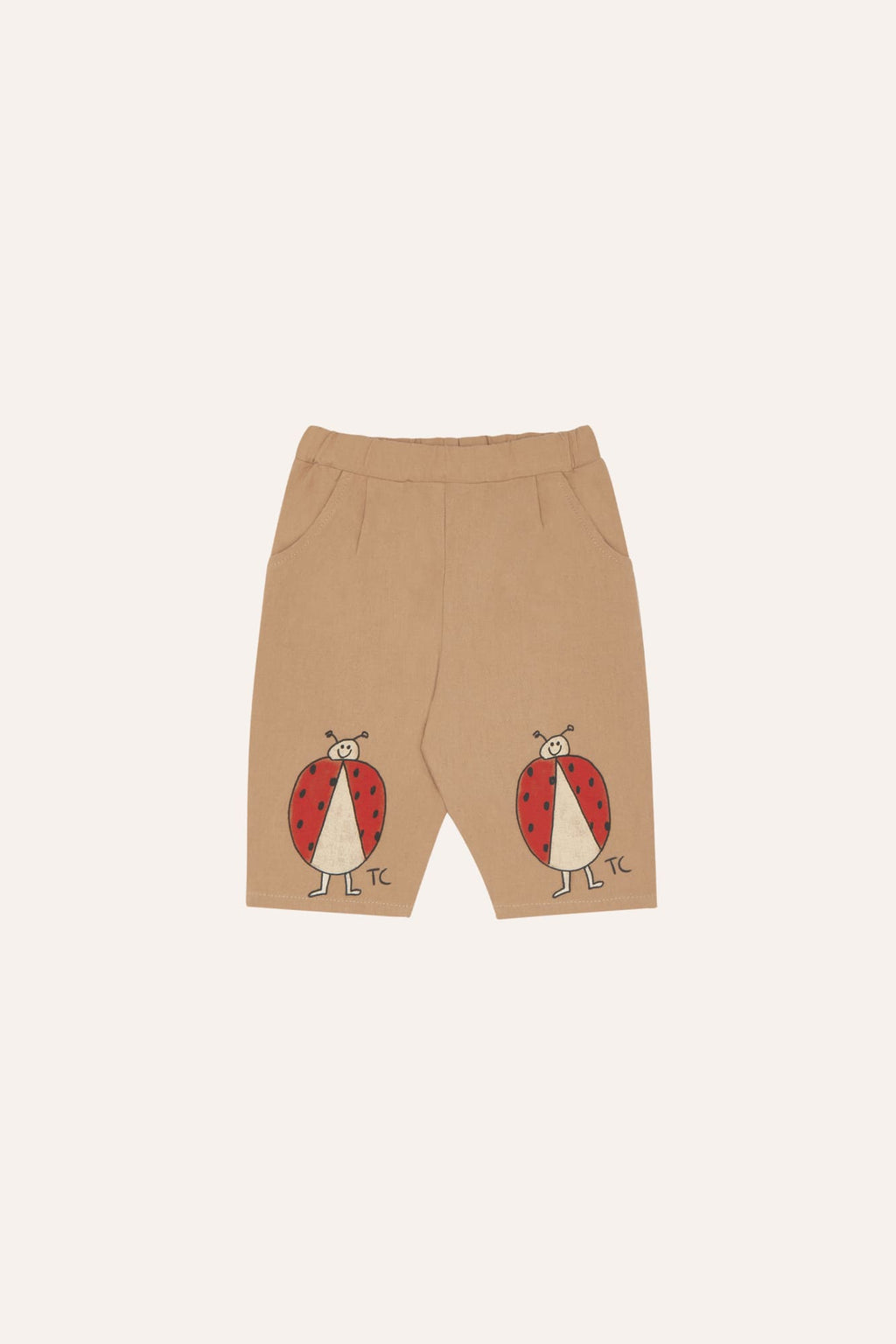 Ladybug Camel Baby Trousers