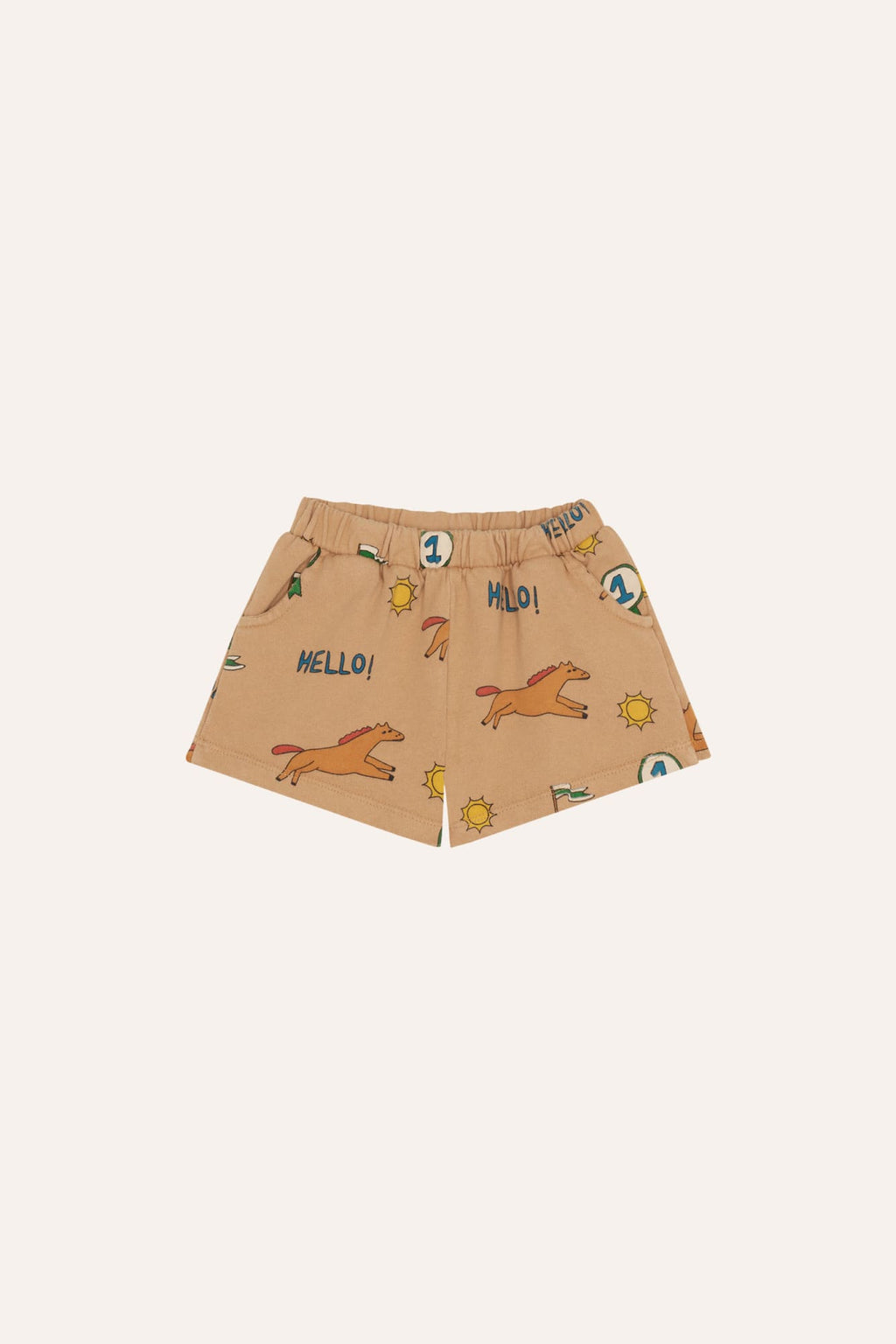 Short Bebé Horses Allover