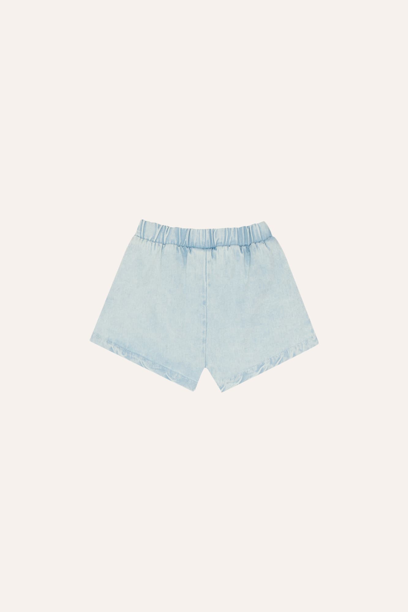 Short Denim Bebé Azul Claro