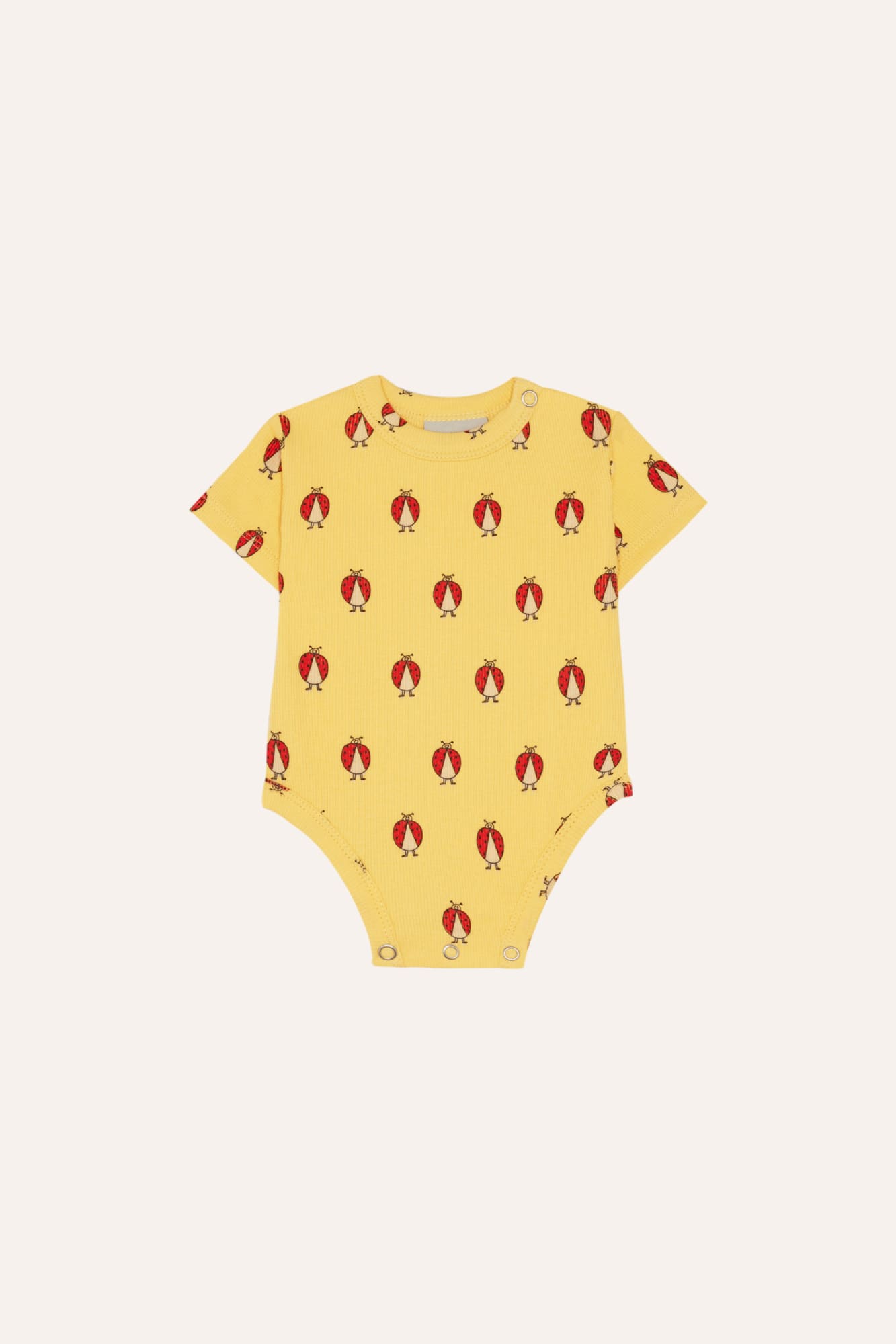 Body Bebé Amarillo Ladybug Allover