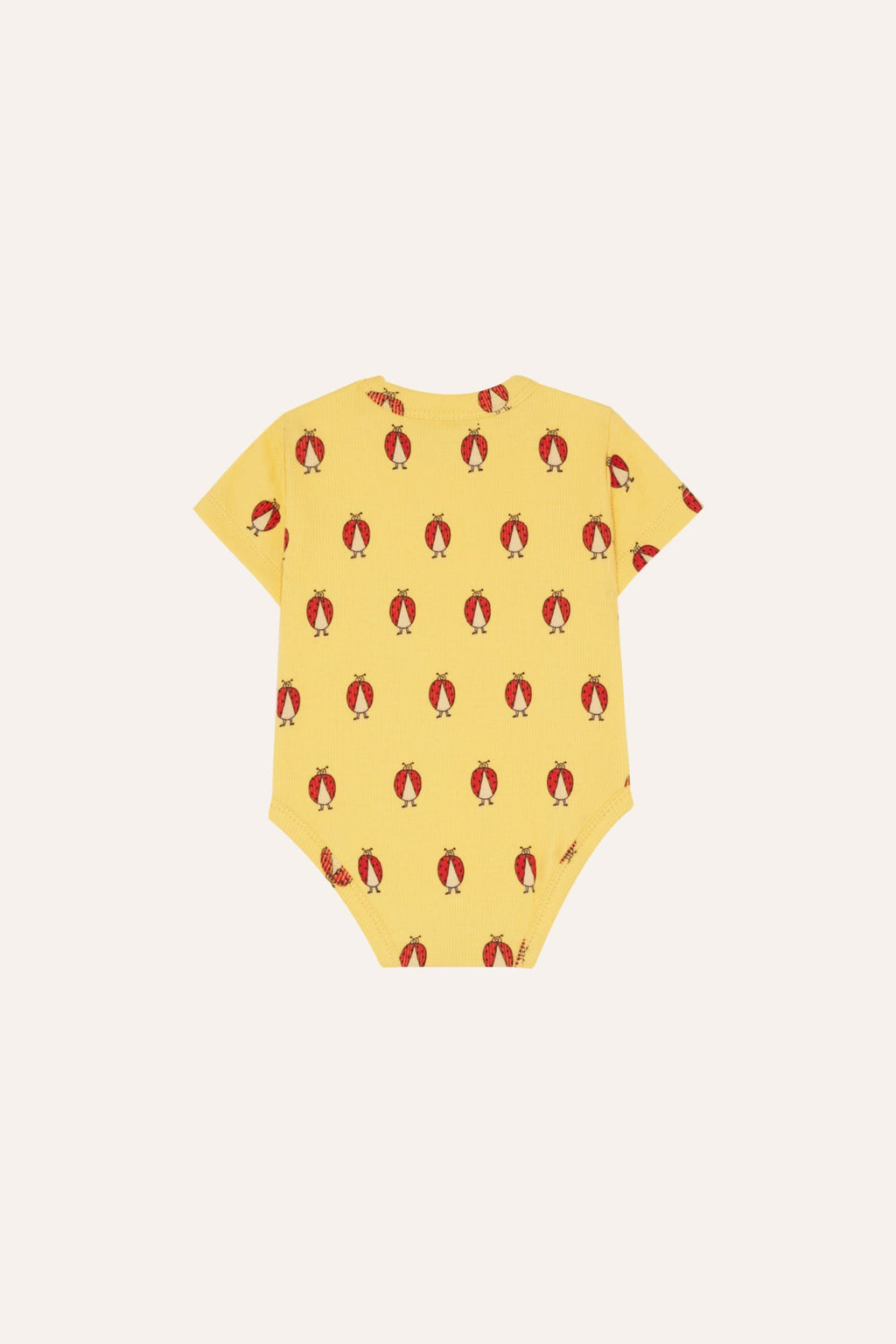 Body Bebé Amarillo Ladybug Allover