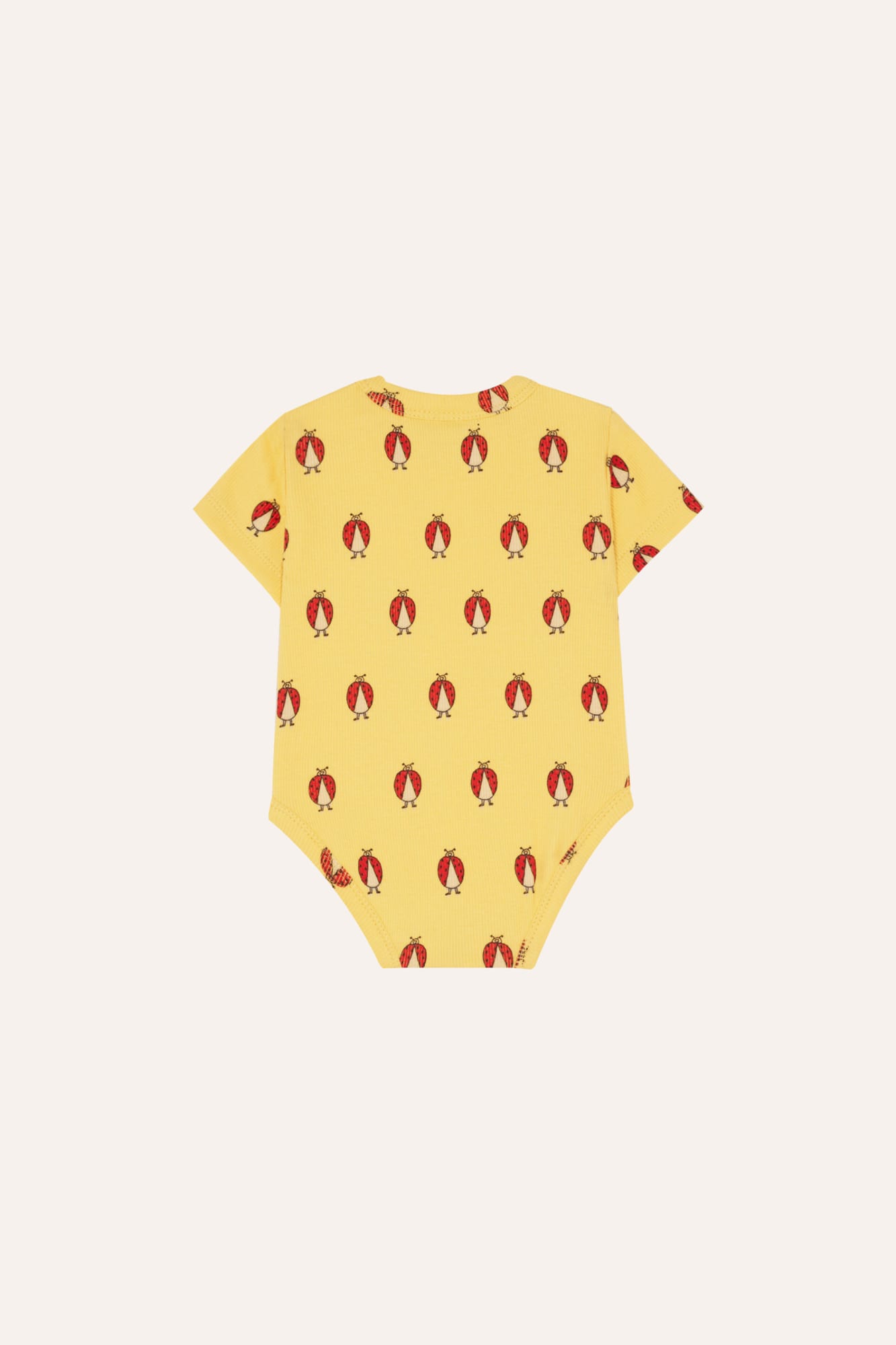Body Bebé Amarillo Ladybug Allover
