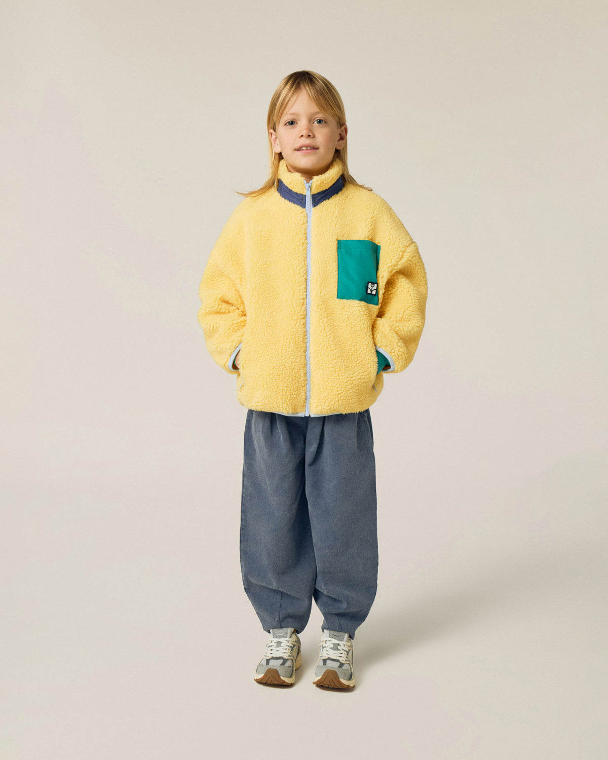 Chaqueta Teddy Amarilla